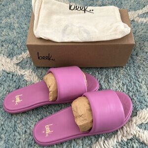 beek Purple Women's Sandals